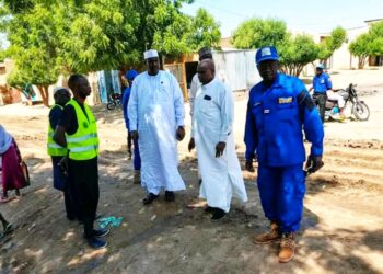 N&rsquo;djamena : La Commune du 7ème arrondissement poursuit les travaux de reprofilage