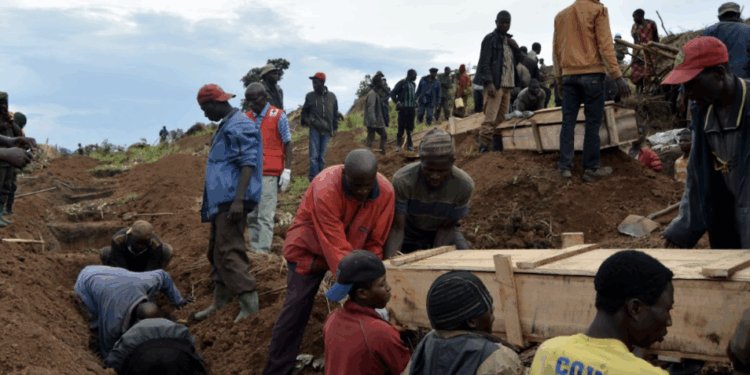 RDC : Inondation macabre à Kabinda, la rivière Kabondo emporte des cercueils et provoque panique et exhumations