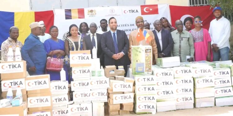 Tchad : L&rsquo;Agence turque Tika appuie le Ministère de la Santé dans la lutte contre le choléra
