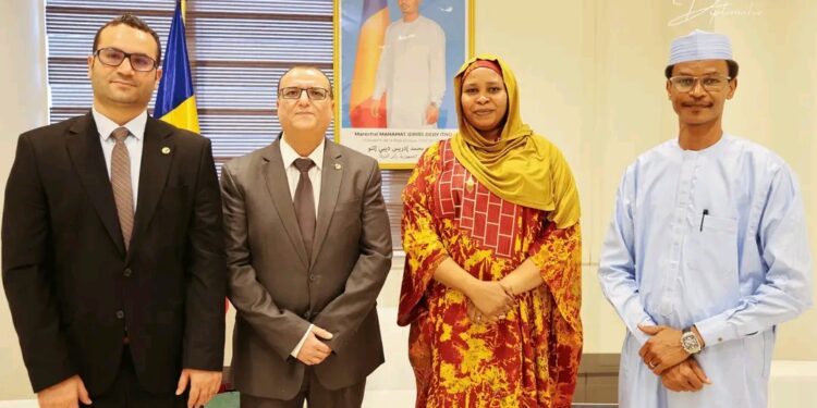 Tchad : Rencontre entre la Ministre Déléguée Fatimé Aldjineh Garfa et l&rsquo;Ambassadeur d&rsquo;Algérie