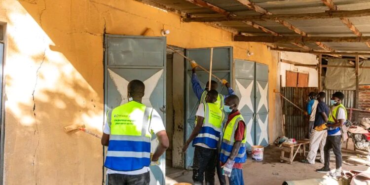 N&rsquo;Djamena : La Mairie poursuit son opération de salubrité et d’embellissement de la capitale