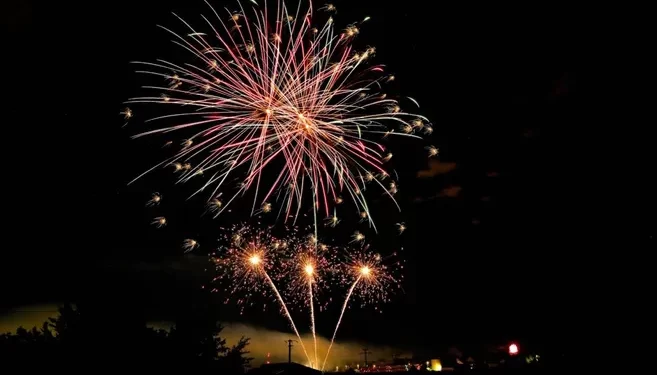 ​Tchad : Le Président de la République offre un grand feu d&rsquo;artifice à la population pour le Nouvel An