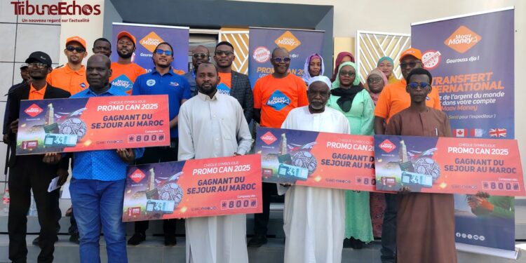 Moov Africa Tchad récompense les premiers gagnants de sa Promo Moov Money CAN 2025