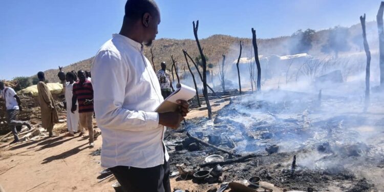 Goz-Beïda : Six maisons ravagées par un incendie au quartier Camp Marié