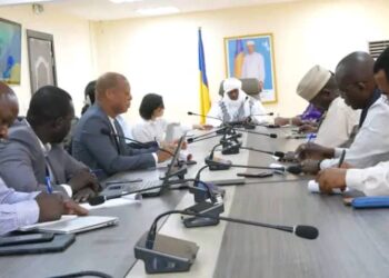 Tchad : Une délégation d&rsquo;Expertise France reçue par le Ministre de la Santé
