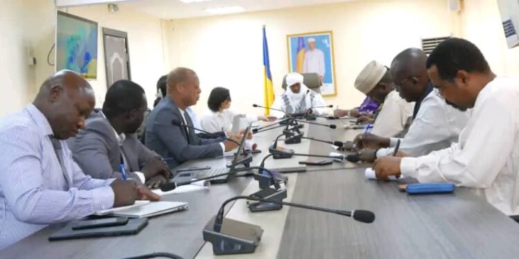 Tchad : Une délégation d&rsquo;Expertise France reçue par le Ministre de la Santé