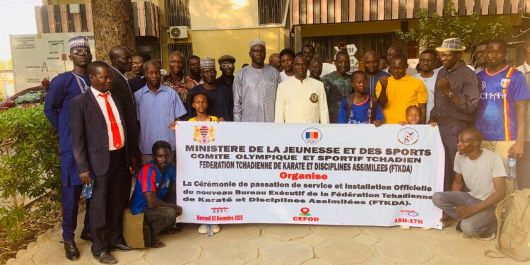 Tchad : Mahadi Kassouré prend les rênes de la Fédération Tchadienne de Karaté.