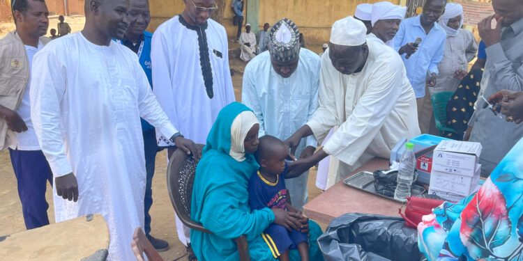 Sila : la campagne nationale de vaccination contre la poliomyélite lancée à Goz-Beïda