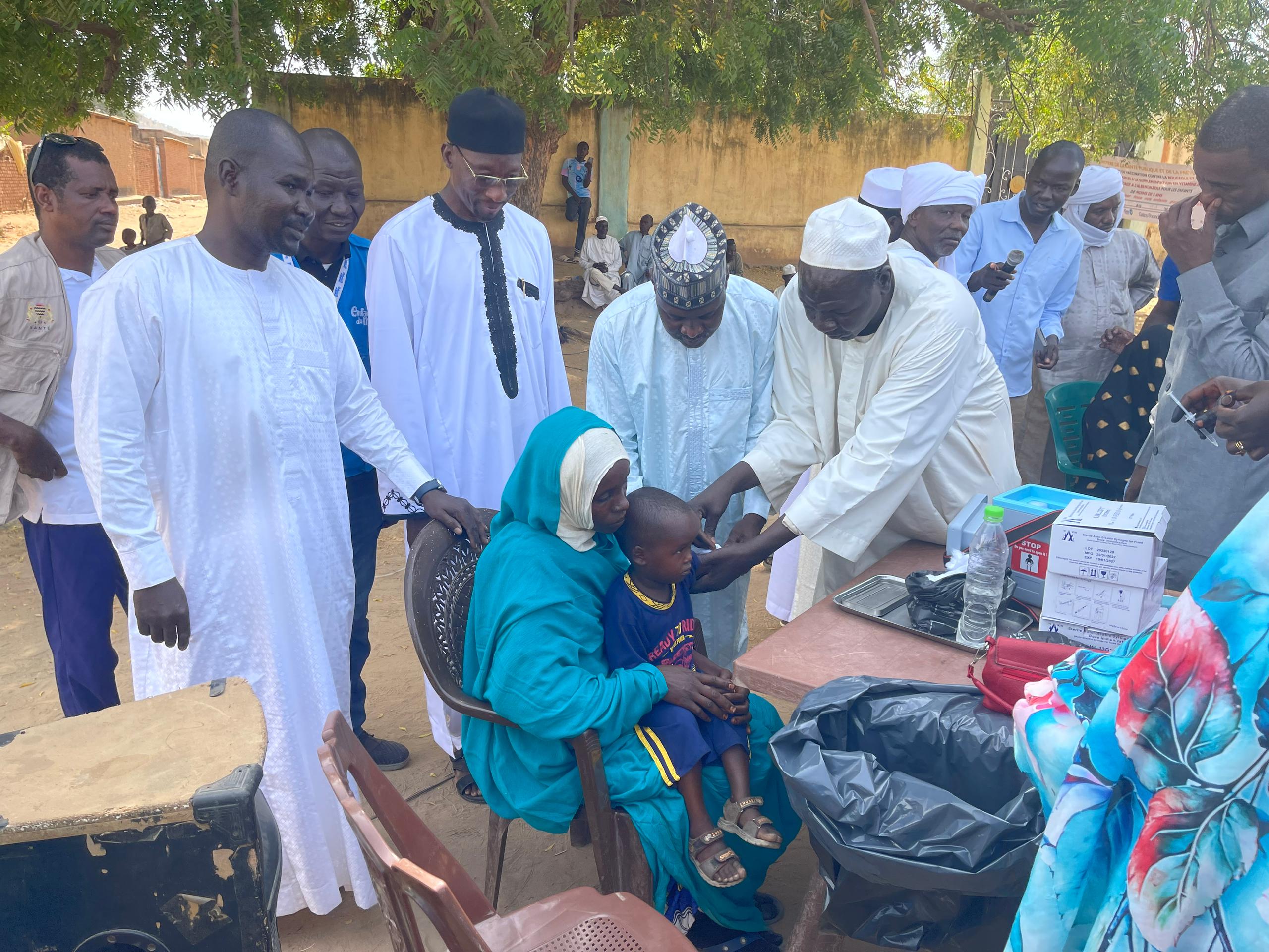 Sila : la campagne nationale de vaccination contre la poliomyélite lancée à Goz-Beïda