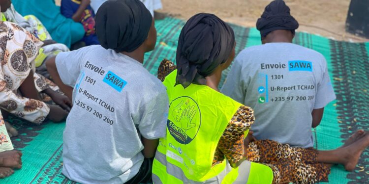 Tchad : La jeunesse U-Report au cœur de la campagne de vaccination dans la province de Sila