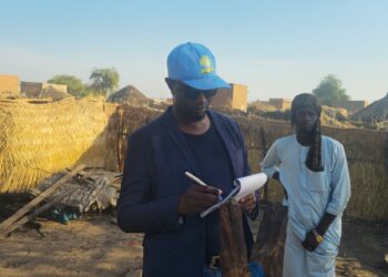 Sila : Le Délégué de l&rsquo;Action Sociale en visite après l&rsquo;incendie de Kerfi