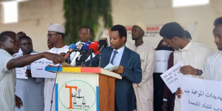 Tchad : Le Parti « Tchad Uni » dénonce des menaces et de pressions contre ses militants