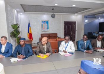 Tchad : Le Ministre Boukar Michel coordonne avec Airtel et Moov Africa la réception imminente de la fibre optique Doba–Iriba