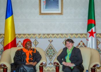 Tchad : La Ministre du pétrole, Ndolenodji Alixe Naïmbaye, en mission en Algérie