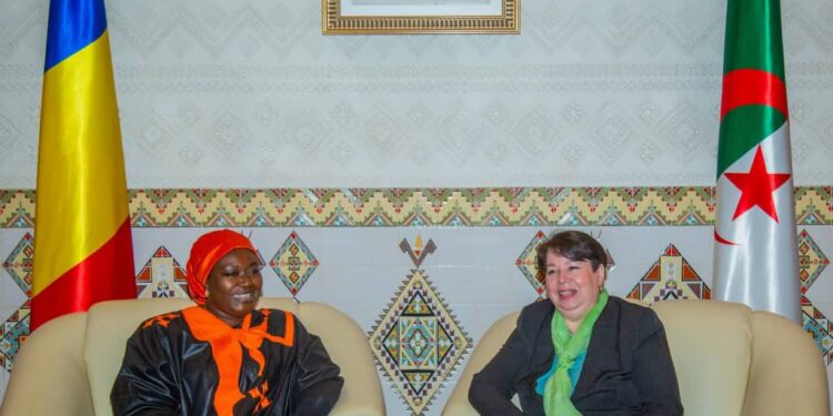 Tchad : La Ministre du pétrole, Ndolenodji Alixe Naïmbaye, en mission en Algérie