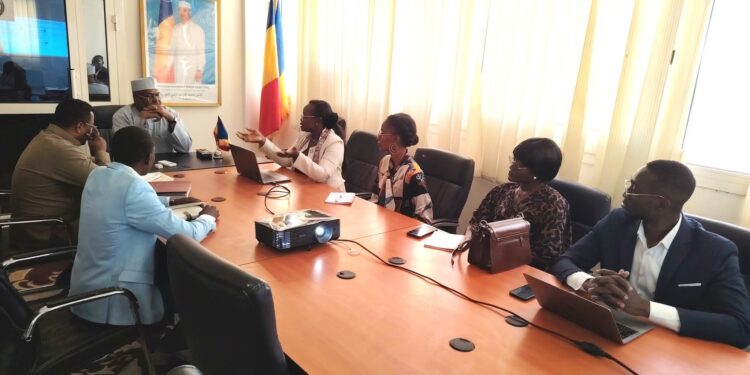 Tchad : Le Ministre de l’Aménagement du Territoire reçoit EBENYX Technologies S.A