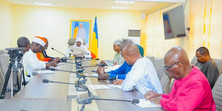 Tchad : Le Ministre de la Santé reçoit des équipes des projets PARCA et PFSAP avec la Banque Mondiale