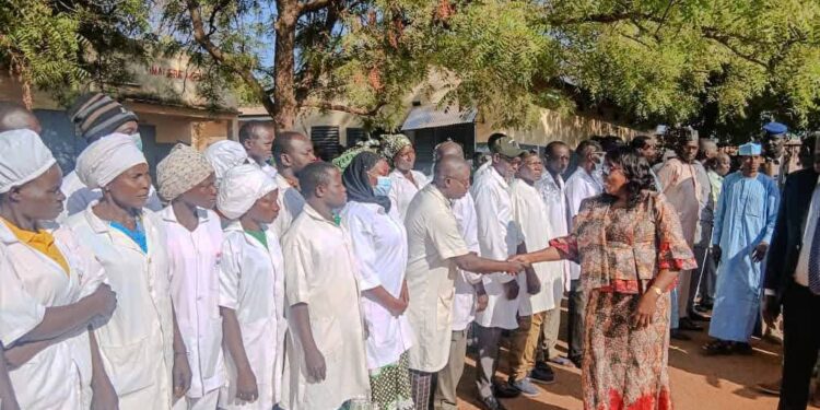 Tchad : La SE à la Santé Publique poursuit sa mission de supervision à Pala.