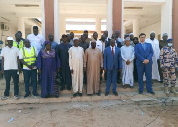 ​Moyen-Chari : Dr Boukar Michel inaugure la fibre optique à Sarh​