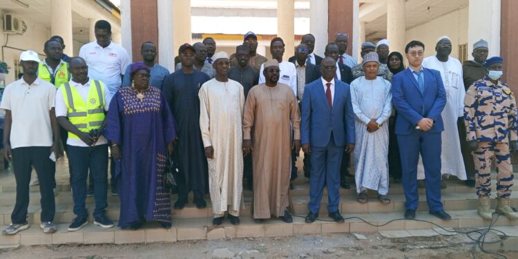 ​Moyen-Chari : Dr Boukar Michel inaugure la fibre optique à Sarh​