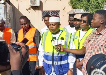 N’Djamena : Lancement d&rsquo;une opération de réhabilitation des grandes artères du 5eme arrondissement