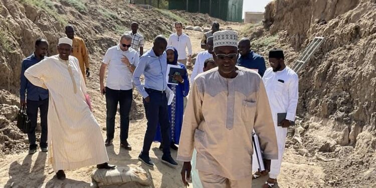 Tchad: le Ministère de l&rsquo;eau inspecte les chantiers du projet AEP N’Djamena