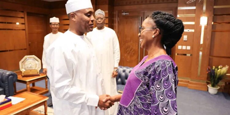 Tchad : la Représentante spéciale de l&rsquo;UA reçue par le Ministre des Affaires étrangères