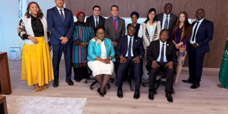 Egypte : La Directrice des investissements aéroportuaires et météorologiques, Mme Fatimé Hamat Daoussa, participe au Conseil Spatial Africain