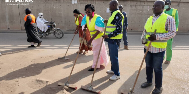 N&rsquo;djamena : La Mairie Centrale procède à une opération de nettoyage et de déguerpissement