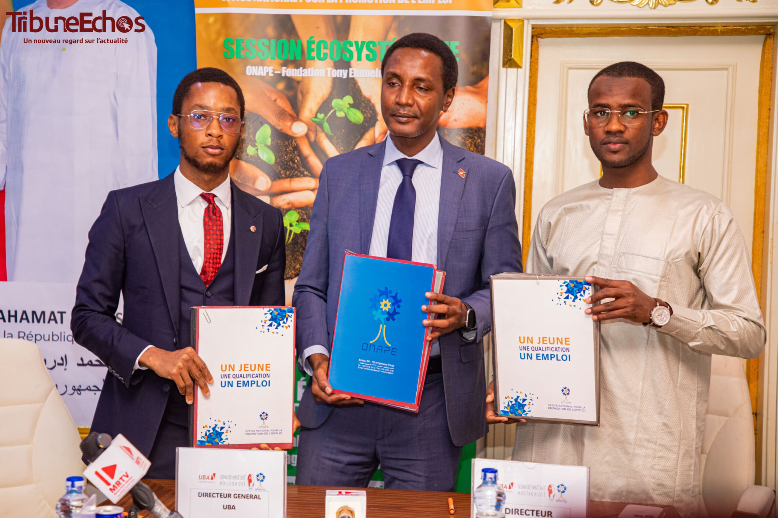 Tchad : Signature de la convention de partenariat entre TEF, UBA Tchad et l’ONAPE