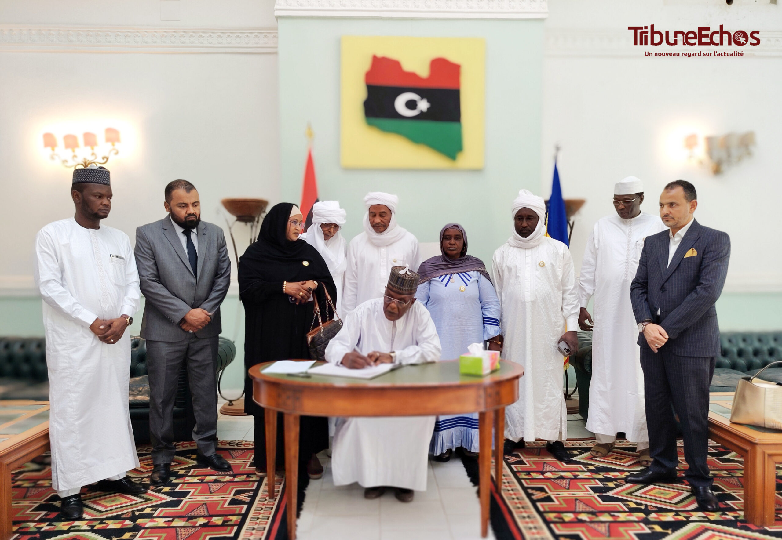 Diplomatie : Le Groupe d’amitié Tchad-Libye présente ses condoléances à l’ambassade de Libye