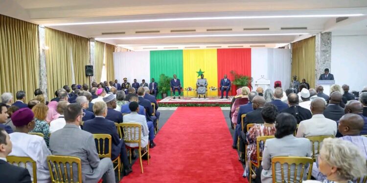 Sénégal : Le Chef de l&rsquo;État reçoit les vœux de nouvel An du corps diplomatique