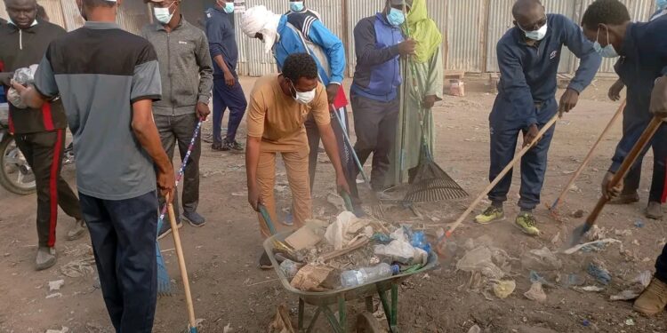 N&rsquo;djamena : Le Marché de Djougoulier accueille une vaste opération de salubrité