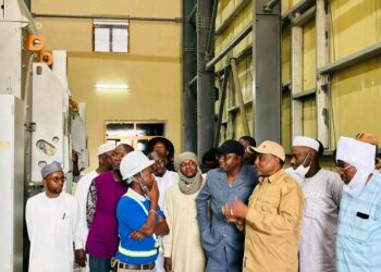 Tchad : Le Ministre de l&rsquo;énergie inspecte la centrale bi-combustible de Djarmaya et le poste de transformation de Lamadji.