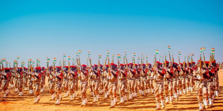 ​Niger : 2 684 nouveaux gardes nationaux prêtent serment sous les plis du drapeau