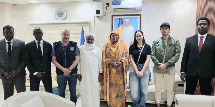 Tchad : Une délégation de l&rsquo;ONG MATW reçue par la Ministre de l&rsquo;action sociale