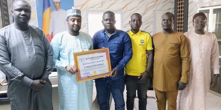 N&rsquo;Djaména : Le Maire Mahamat Khalil Abdelkerim désigné « Personnalité de l&rsquo;année 2025 » par le Consortium des médias digitaux