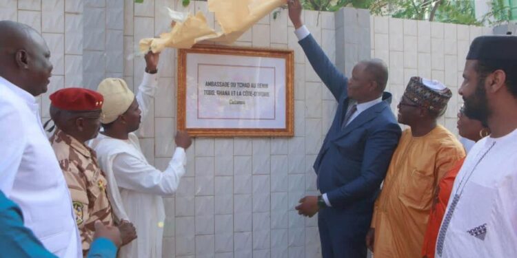 ​Diplomatie : le Tchad ouvre officiellement d&rsquo;une chancellerie à Cotonou au Bénin.