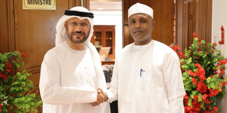 Tchad : L&rsquo;ambassadeur des EAU reçu par le Ministre des Affaires Étrangères
