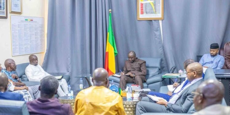 Mali : Le Ministre de la Justice reçoit l&rsquo;équipe dirigeante de l&rsquo;ordre des notaires