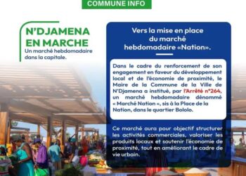 ​N&rsquo;Djaména : Le « Marché Nation », nouveau pôle économique au cœur de Bololo