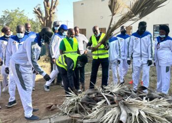 ​N&rsquo;Djaména : Samedi citoyen, la Mairie centrale et les étudiants font peau neuve à l’INJS