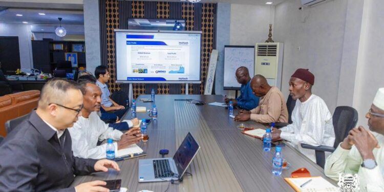 Tchad : Rencontre entre le Ministre des Télécommunications et une délégation de Haitech CN