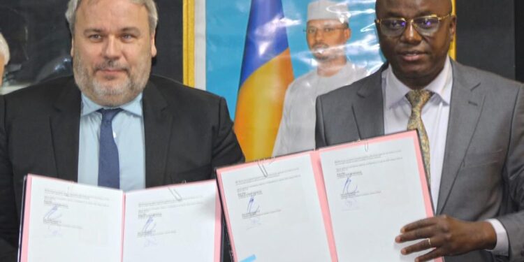 Coopération : Signature d&rsquo;un protocole d&rsquo;entente entre le Tchad et SUEZ International