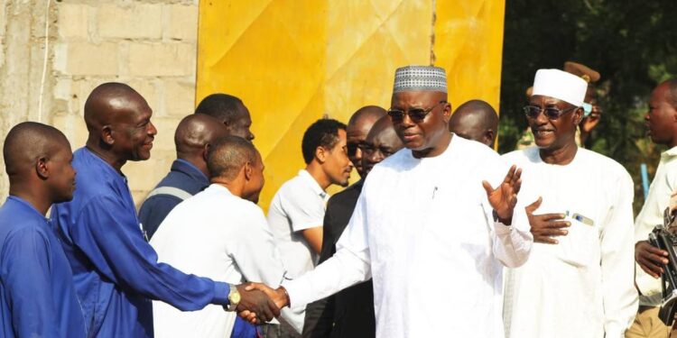 Bongor : Le Ministre de l&rsquo;eau et de l&rsquo;énergie visite les centrales d&rsquo;exploitation d&rsquo;eau et d&rsquo;électricité