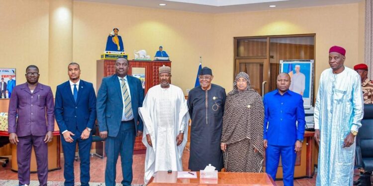 Tchad : Le Président du sénat reçoit le représentant spécial de l&rsquo;ONU