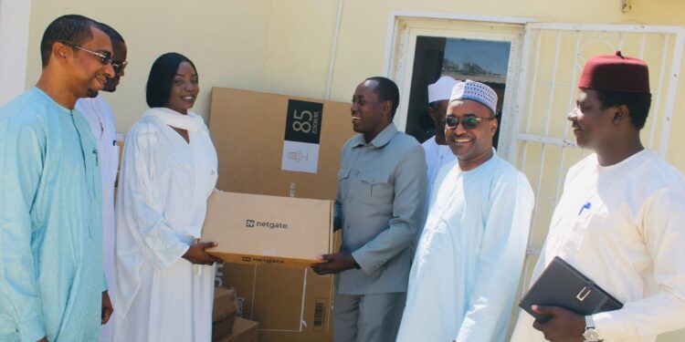 Tchad : L&rsquo;ANCISE reçoit du matériel informatique de dernière génération