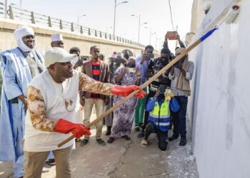 N&rsquo;Djamena : La Commune appelle à l’embellissement des façades des bâtiments situés aux abords de la voie publique