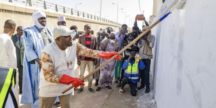 N&rsquo;Djamena : La Commune appelle à l’embellissement des façades des bâtiments situés aux abords de la voie publique