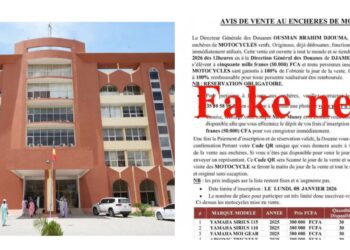 Tchad : La Douane alerte sur de faux avis de ventes aux enchères de véhicules.